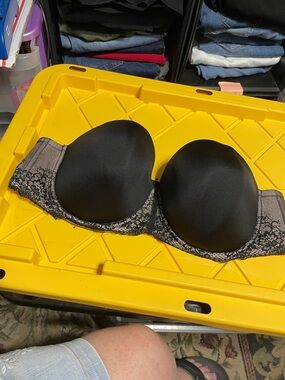 48c torrid curve Strapless Black Lace-Trim Push-Up Bra - Women Intimates